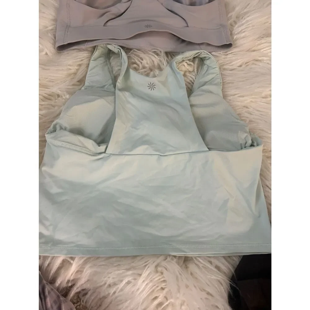 Lot of 2 Athleta sport bras size S